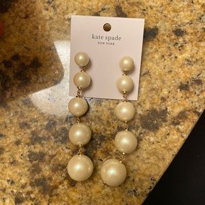 Kate Spade Pearl Earings NWT